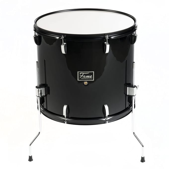 Fame First Step Floor Tom 18"x16" Piano Black - Floor tom