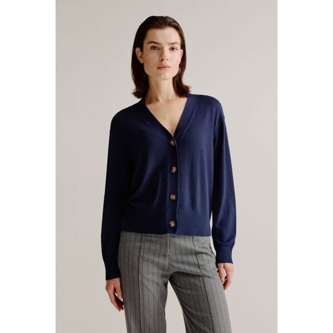 Josephine & Co August Cardigan Navy Größe: S | Cardigans Outlet | Damen | Blau