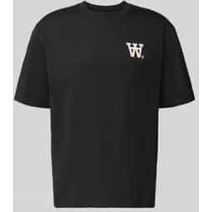 T-shirt met ronde hals Model 'Liam'
