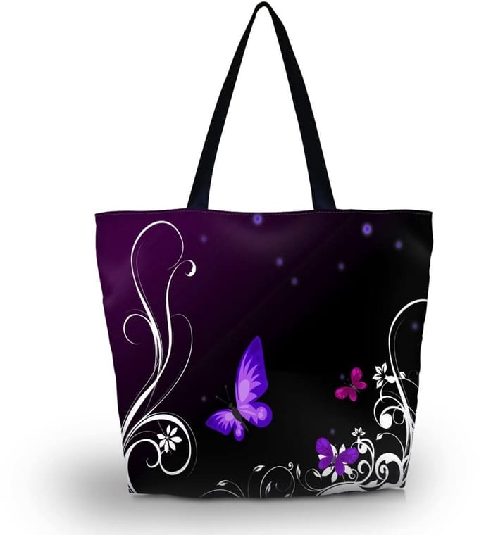 Dailygoody - Tote tas met rits - Opvouwbare boodschappentas - Ruime