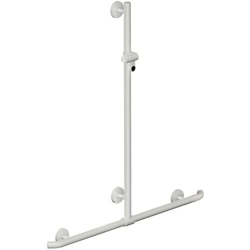 HEWI System 800K shower handrail with sliding shower rail 950.35.45090 99
