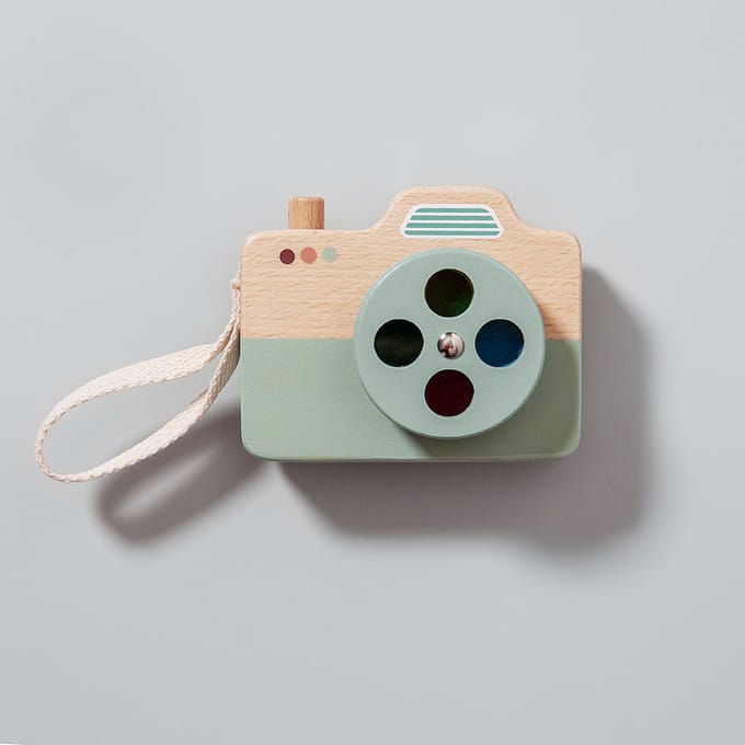 Petit Monkey camera blauw 3jr+