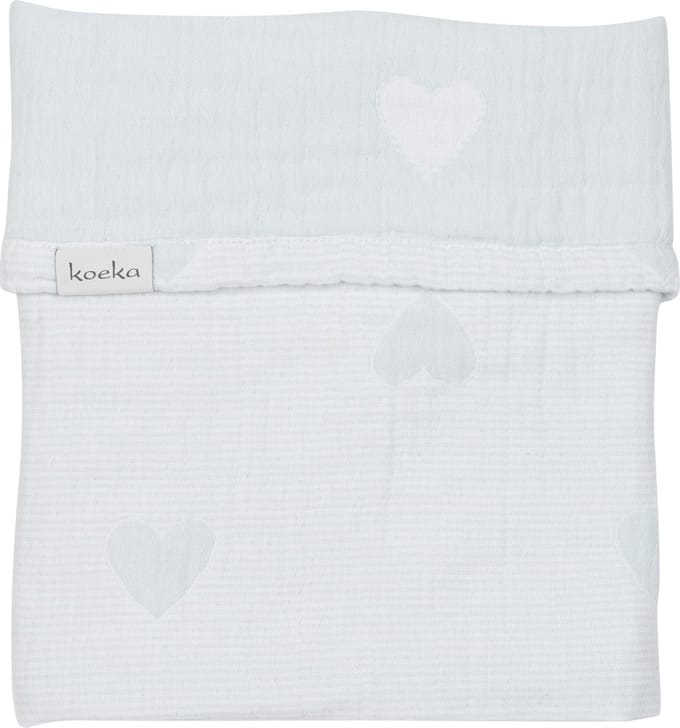 Koeka - Babydekentje - Altea stripes - One Size - Soft Mint