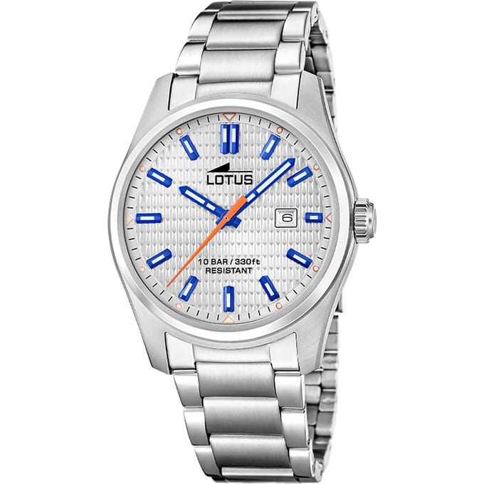Lotus Casual 19060/3 Acero Clasico Horloge