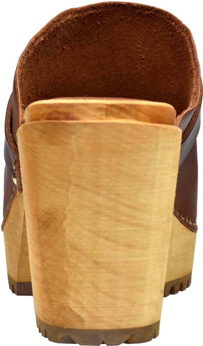Sanita Damesklomp Wood-Peleni Chunk Open 470144