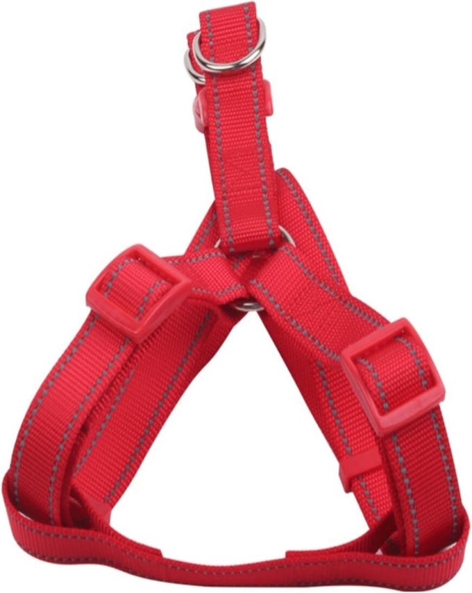 Nobleza Hondentuigje - Instaptuigje - Reflecterend - S - Rood