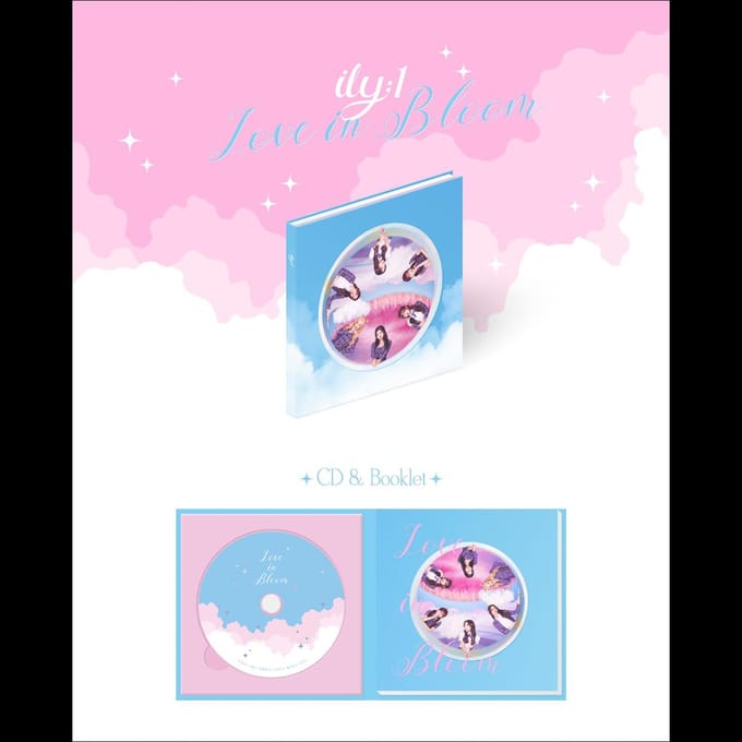 ILY:1 [Love in Bloom] Album / ILY1 Album 1EA blue