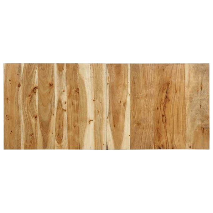 vidaXL - Hoofdbord - 120 - cm - massief - acaciahout