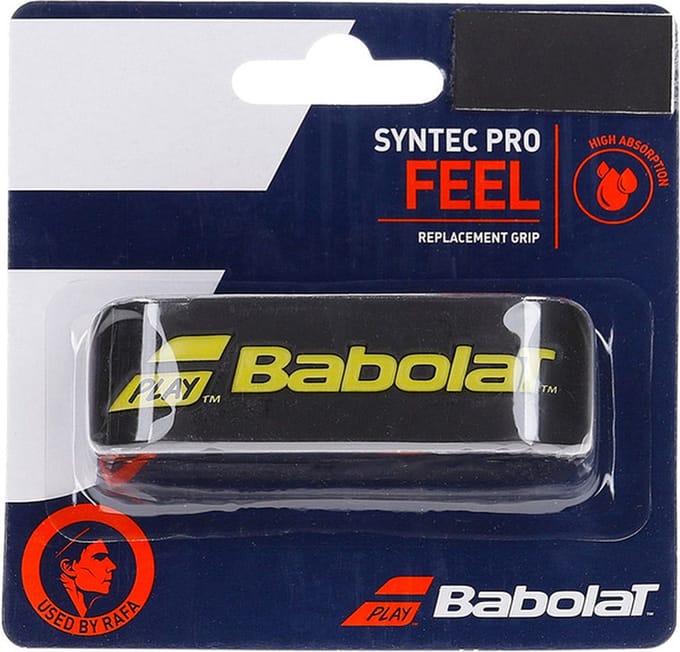Babolat Basisgrip Syntec Pro Zwart/Geel - Grip - Multi