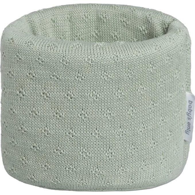 Baby's Only Gebreide commodemandje - Opbergmandje - Commode organizer - Babykamer accessoires Mood - Laurel green