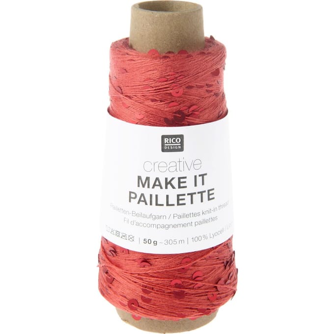 Rico Design Creative "Make It Paillette" - Rood