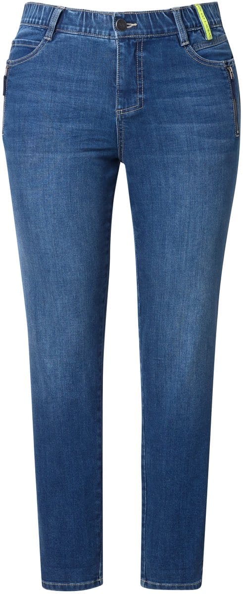 Laurasøn - Dames - Slim jeans 5-pocket - Blauw denim - Maat 44