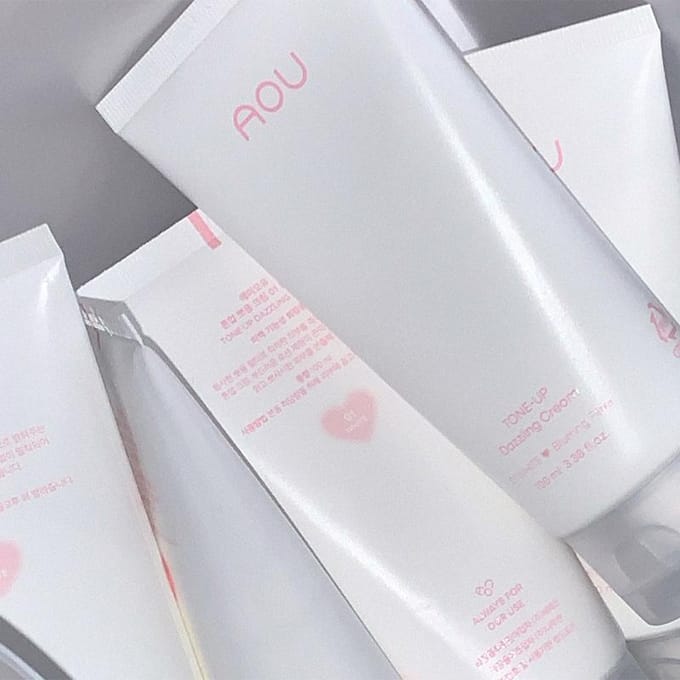 [AOU Cosmetics] Tone-Up Dazzling Cream 01 White 100ml