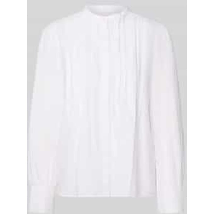 regular fit blouse met lange mouwen van puur linnen
