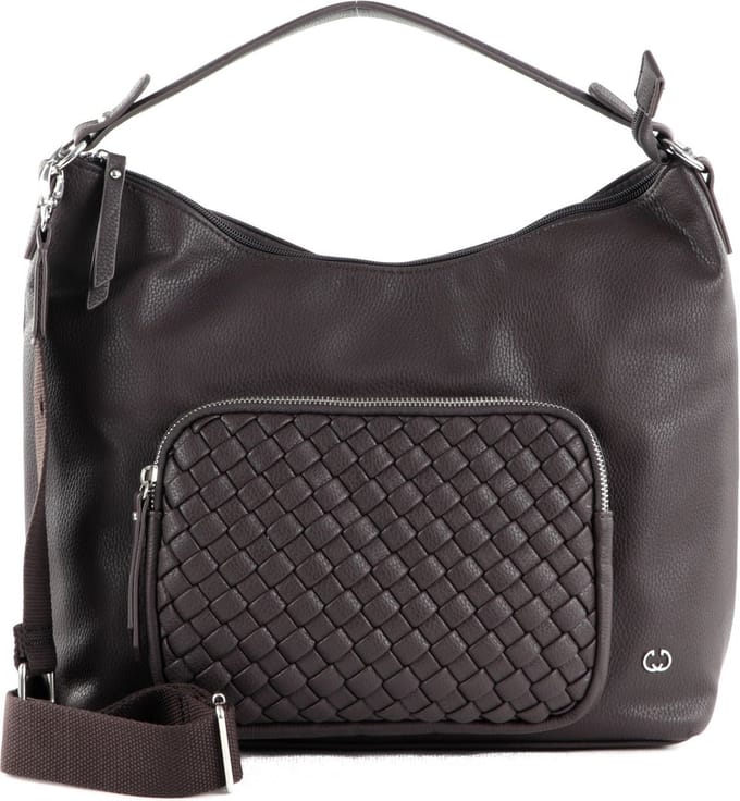 GERRY WEBER Shopper Schoudertas Wave Hobo LHZ Dark Brown Bruine