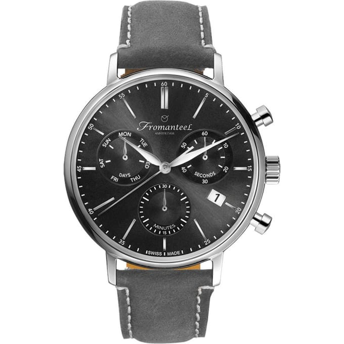Refurbished Fromanteel Generations Chrono GS-1202-015 Heren Horloge 42mm