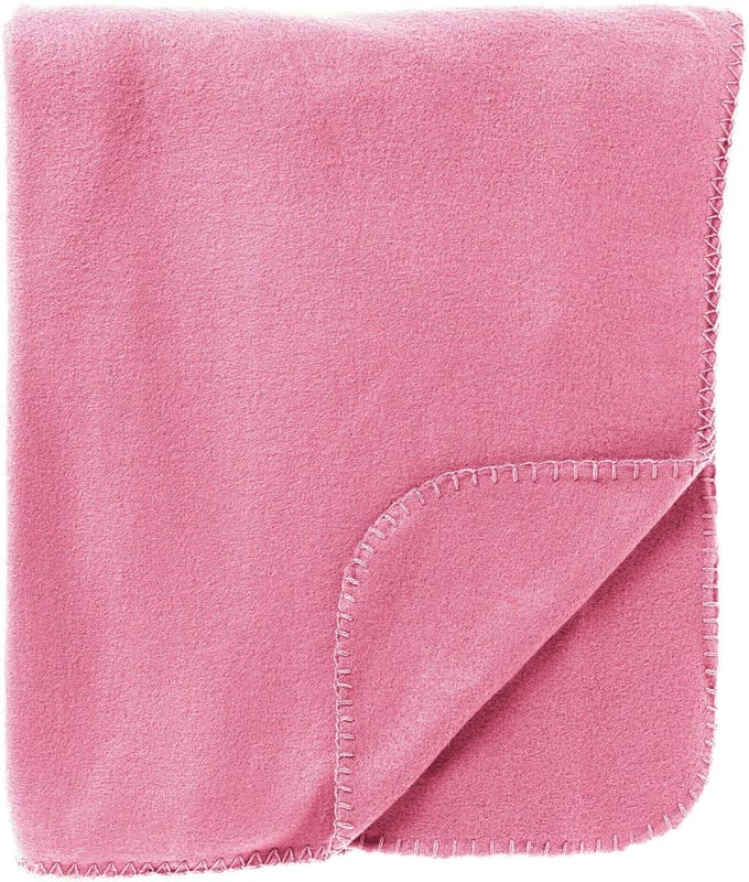 DEX - plaid 130x160 cm - fleece deken - Fuchsia Pink - roze