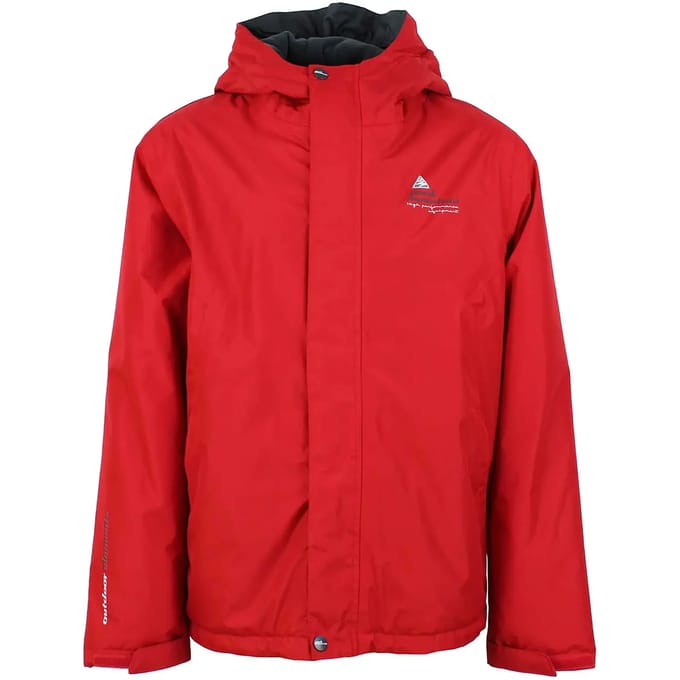 Dubbel fleece skijack voor kinderen Peak Mountain Ecajik