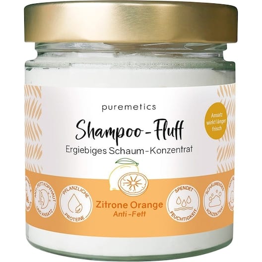 puremetics Shampoo & Conditioner Antivet shampoo pluis 'Lemon Orange' Vet haar Unisex 150 g