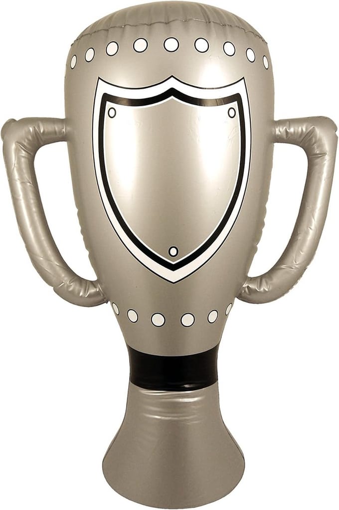 Opblaasbare Wereldbeker Trofee 60cm - Set van 3 voor Feesten en Evenementen