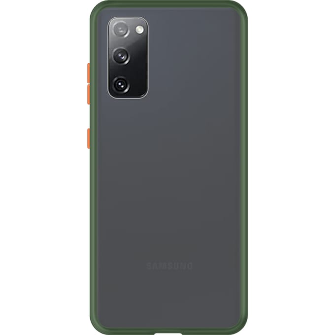 Samsung Galaxy S20 Back Cover - Groen/Transparant