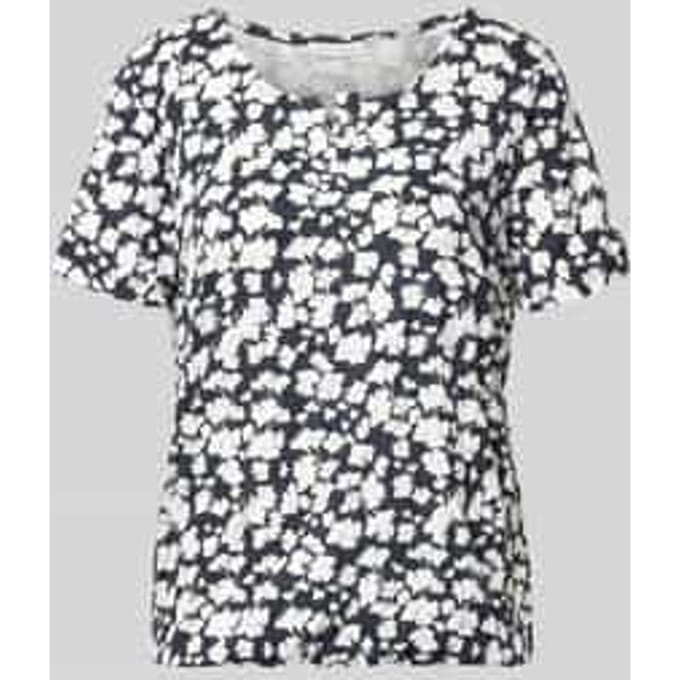 Regular fit T-shirt met viscose