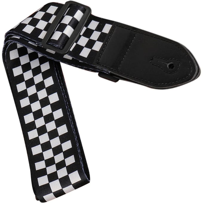 Sangles en polyester pour guitare électrique, style ethnique, pour ballade, acoustique, basse, accessoire pour instrument de musique Type B black