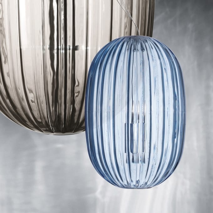 Foscarini - Plass Media Hanglamp - grijs - eenvoudig - 4 - 6 Wochen