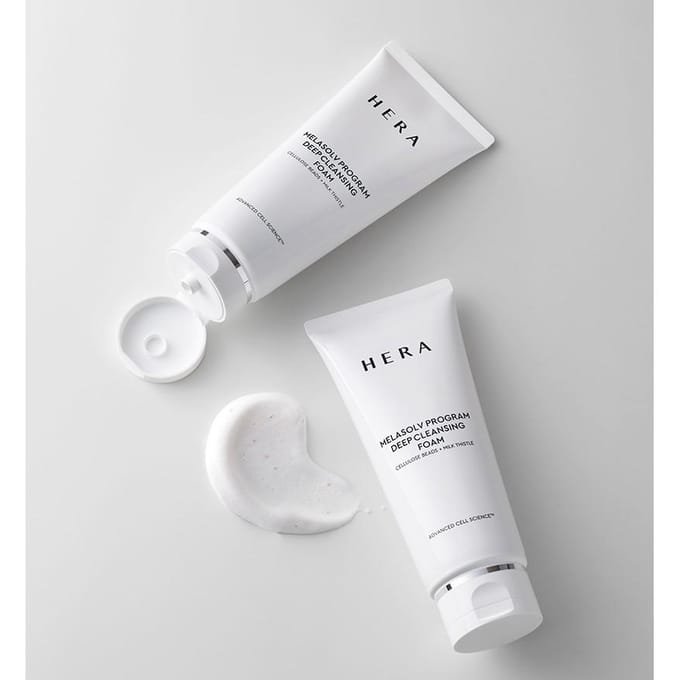 Hera Melasolv Program Diep Reinigend Schuim 200gr white