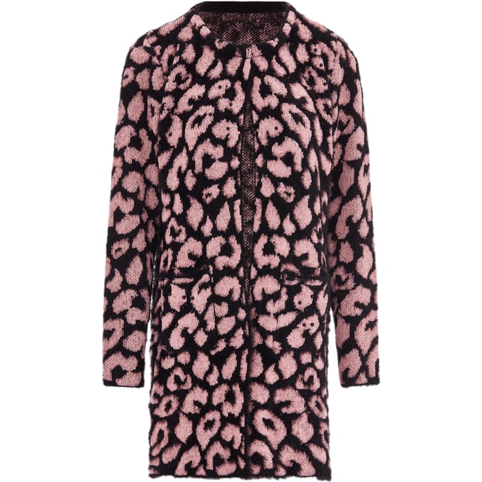 Faina Vest Dames zwart roze