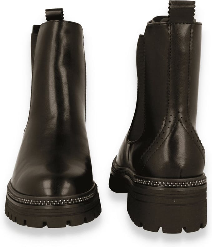 Marco Tozzi Dames Chelseaboot 2-25443-43 001 F-breedte Maat: 41 EU