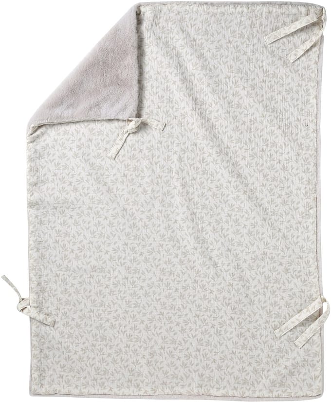 Vertbaudet Plaid Hygge - dubbelzijdig - kinderwagen - 75x100cm - katoen