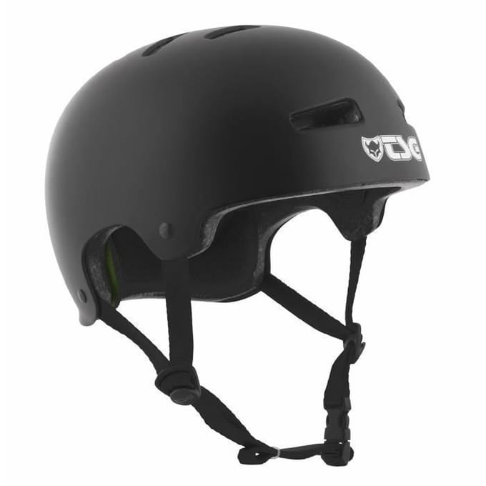 TSG Evolution Solid Color Helm zwart