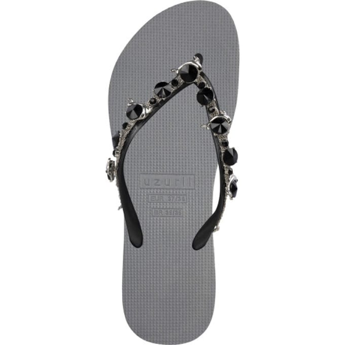 Uzurii | Teenslippers | Dames | Zilver | Maat 41/42