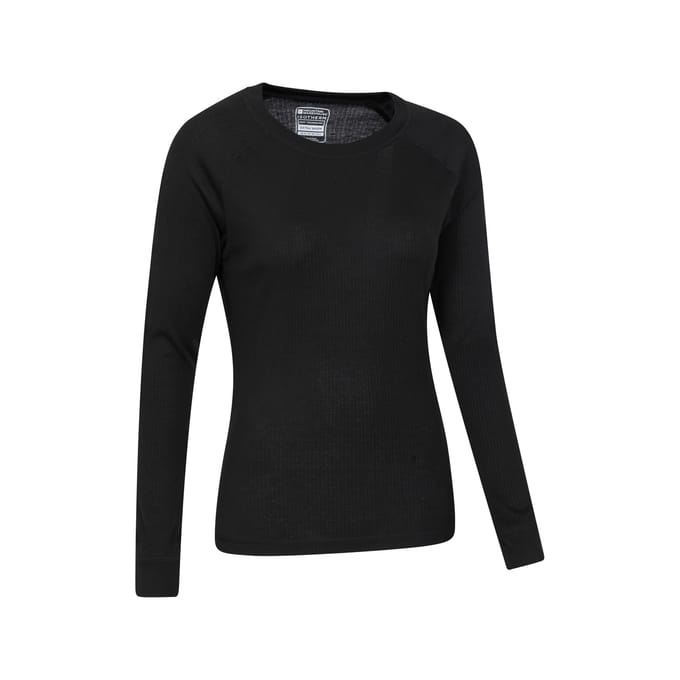 Mountain Warehouse Dames/Dames Talus Top met lange mouwen (Zwart)