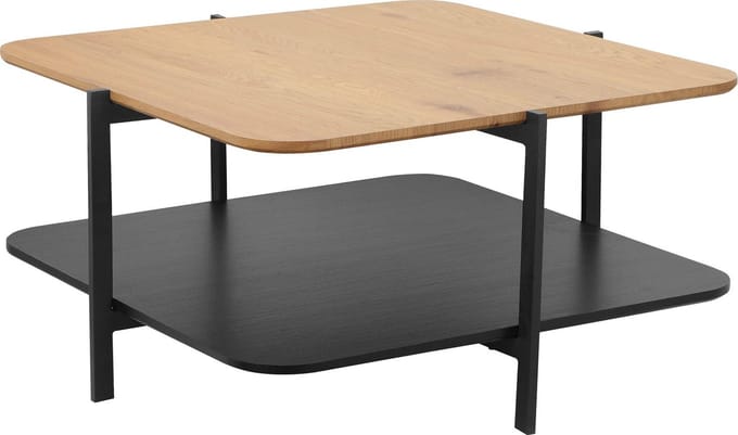 Aros-Salontafel - Zwart Eiken