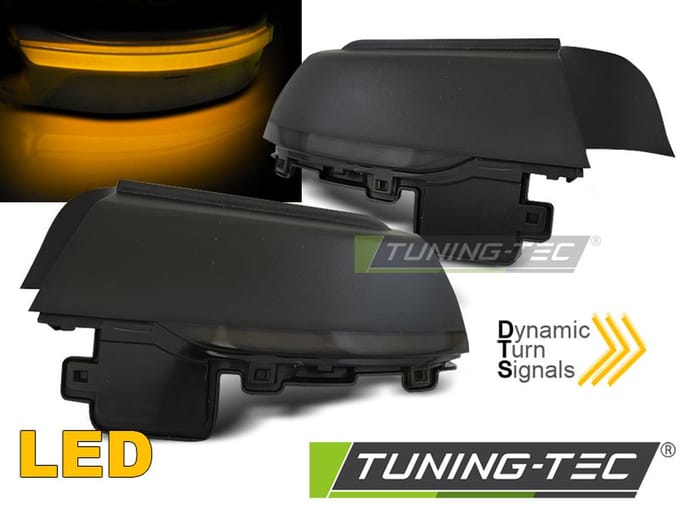 Knipperlichten spiegel voor VW POLO 6R 09-17 SMOKE LED
