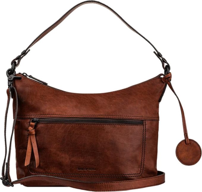 Rise of Rosa Brenton Medium Schoudertas Dames - Leer - Cognac