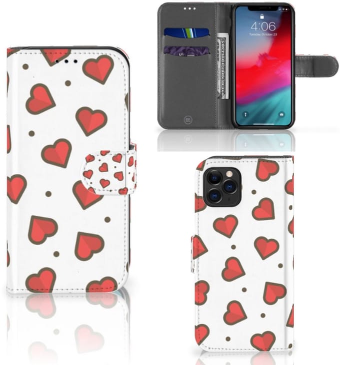 Apple iPhone 11 Pro Telefoon Hoesje Hearts