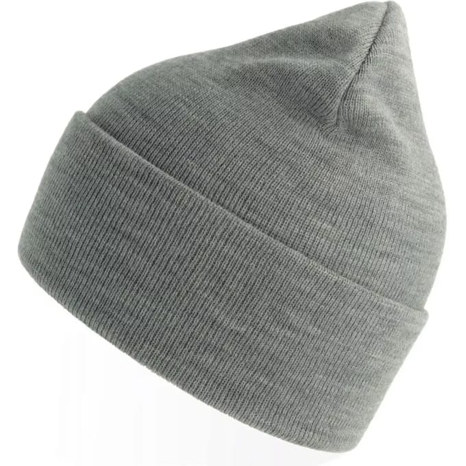Atlantis Headwear - Pure Beanie - Light Grey Melange - One Size