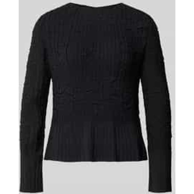 Regular fit blouse met lange mouwen in kreukellook model 'BOPPAR'
