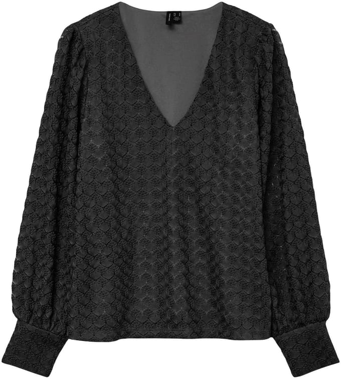 Vero Moda Becca LS Lace Top Dames - Maat S