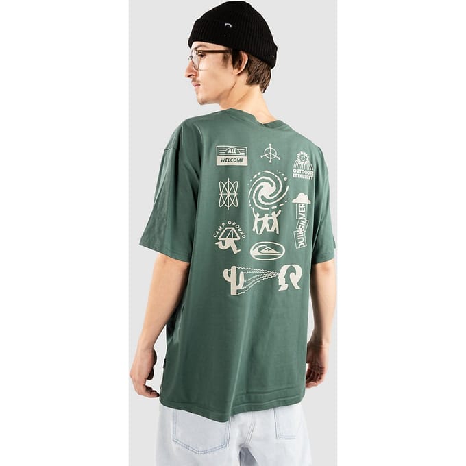 Quiksilver Pto Welcome All T-Shirt groen