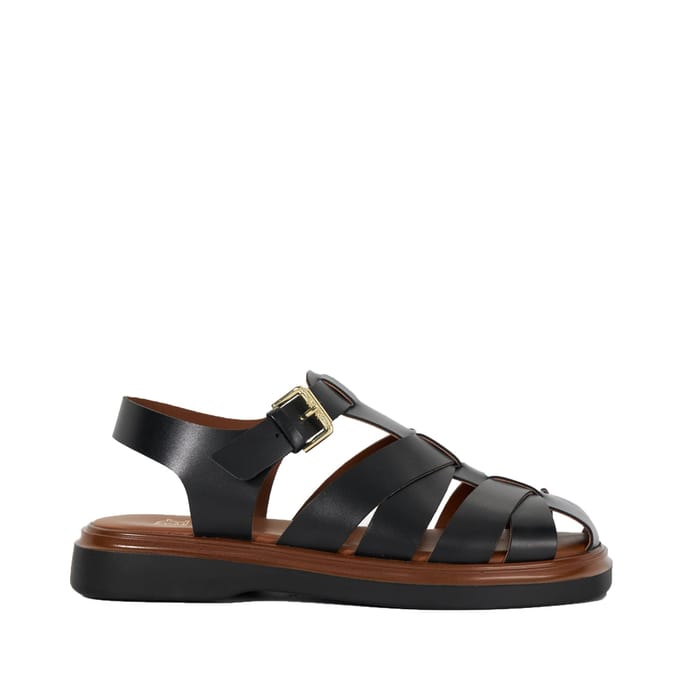 Dune Dames Lisherman - Platte Visser Sandalen