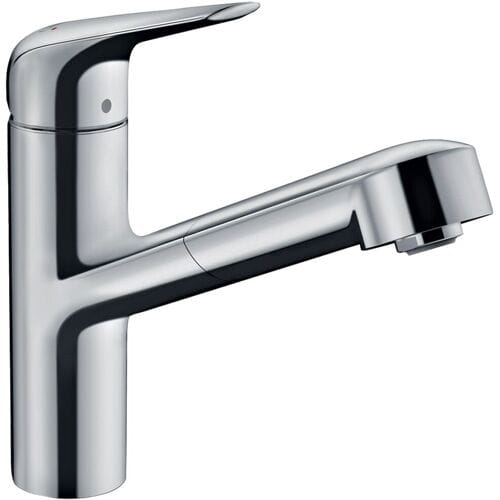 Hansgrohe Focus M42 single lever kitchen mixer 150, pull-out spout, 1jet 71814000