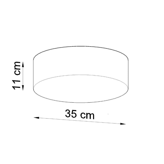 Plafondlamp Sollux Lighting Arena 35