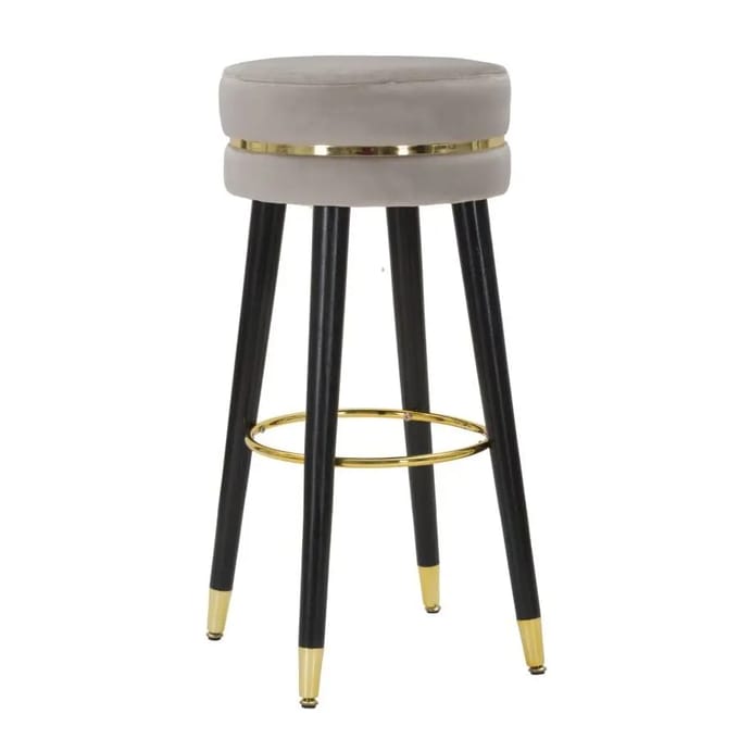 Barkruk Paris Grigio/gold Ø 35×74 cm
