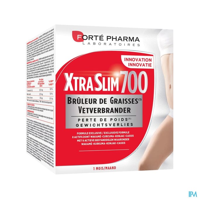 XtraSlim 700 Vetverbrander 120 Tabletten