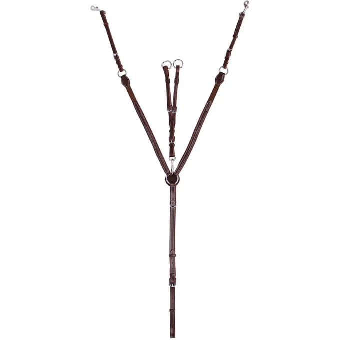 Luxe jachtkraag met decoratieve stiksels QHP