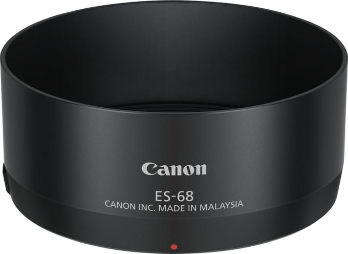 Canon ES-68 Zonnekap - Geschikt voor Canon EF 50mm STM